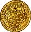 Austria 1 Ducat Kaspar Ignaz 1745 KM# 27 ET S R I PRINCEPS BRIXINENSIS 1745 coin reverse