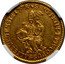 Austria Ducat Sede Vacante 1772 KM# 436 S RUPERTUS EPISCOPUS SALISBURGENSIS 1772 coin reverse