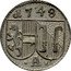 Austria Pfenning Andreas Jacob Graf Dietrichstein 1748 KM# 352 A 1748 coin obverse
