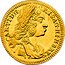 Austria 1/2 Ducat (Karl VI Graz) CAR VI D G R I S A G HI H B REX coin obverse