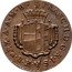 Austria 1/2 Kreuzer (Franc II) KM# 18 FRANC II D G R I S A H B REX A A M B coin obverse