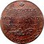UK 1/2 Penny (Monmouthshire - Abergavenny J. Powell) J POWELL WINE & BRANDY MERCHANT ABERGAVENNY coin reverse