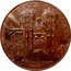 UK 1/2 Penny Warwickshire Kempson’s Coventry 1797 SPON GATE TAKEN DOWN 1771 coin obverse