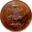 UK 1/2 Penny Warwickshire Kempson’s Coventry 1797 THE ARMS OF COVENTRY P KEMPSON FECIT 17 97 coin reverse