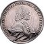 Austria 1/2 Thaler (Sigismund von Schrattenbach) SIGISMUNDUS D G A & PR SAL S A L NAT GER PRIM 1769 coin obverse