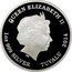Tuvalu 1 Dollar American Alligator in Florida 2014 Proof QUEEN ELIZABETH II 1 OZ 999 SILVER TUVALU 2014 IRB coin obverse