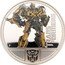 Tuvalu 1 Dollar (Bumblebee) TRANS FORMERS P coin reverse