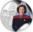 Tuvalu 1 Dollar Captain Kathryn Janeway 2015 P Proof TM & © 2015 CBS. ARR. CAPTAIN KATHRYN JANEWAY 1 OZ 999 SILVER P coin reverse
