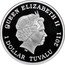 Tuvalu 1 Dollar Diamond Jubilee of Queen Elizabeth II 2011 P Proof QUEEN ELIZABETH II 1 DOLLAR 2011 TUVALU coin obverse