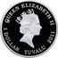 Tuvalu 1 Dollar (Eastern Brown Snake) QUEEN ELIZABETH II RDM 1 DOLLAR TUVALU 2011 coin obverse