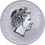 Tuvalu 1 Dollar Elizabeth II Chun-Li 2022  BU QUEEN ELIZABETH II IRB 1OZ 9999 AG 2022 TUVALU 1 DOLLAR coin obverse