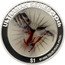 Tuvalu 1 Dollar Elizabeth II Falcon Punch 2006  Proof ULTRAMAN SERIES 40TH $1 ©1966 TSUBURAYA PROD. coin reverse