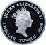 Tuvalu 1 Dollar Elizabeth II Messerschmitt Bf 109 2008 P Proof QUEEN ELIZABETH II RDM 1 DOLLAR TUVALU 2008 coin obverse