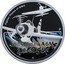 Tuvalu 1 Dollar (Elizabeth II Mitsubishi A6M Zero) FIGHTER PLANES OF WWII P MITSUBISHI A6M ZERO-SEN coin reverse