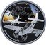 Tuvalu 1 Dollar Elizabeth II North American P-51 Mustang 2008 P Proof NORTH AMERICAN P-51 MUSTANG P FIGHTER PLANES OF WWII coin reverse