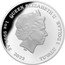 Tuvalu 1 Dollar (Elizabeth II Red-bellied Black Snake) QUEEN ELIZABETH II IRB 1OZ 9999 AG 2022 TUVALU 1 DOLLAR coin obverse