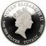 Tuvalu 1 Dollar (Elizabeth II Tetsujin 28) QUEEN ELIZABETH II RDM 1OZ 999 SILVER TUVALU 2006 coin obverse