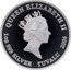 Tuvalu 1 Dollar Elizabeth II Ultraman vs Alien Baltan 2006  Proof QUEEN ELIZABETH II RDM 1 OZ 999 SILVER TUVALU 2006 coin obverse