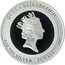 Tuvalu 1 Dollar (Elizabeth II Ultraseven) QUEEN ELIZABETH II RDM 1OZ 999 SILVER TUVALU 2007 coin obverse