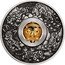 Tuvalu 1 Dollar (Elizabeth II Year of the Tiger) P NM 1 OZ 9999 SILVER coin reverse