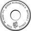 Tuvalu 1 Dollar Homer Simpson Donut 2019 QUEEN ELIZABETH II IRB 1 OZ 9999 AG 2019 TUVALU 1 DOLLAR coin obverse