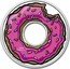 Tuvalu 1 Dollar Homer Simpson Donut 2019 P MATT GROENING TM & © 2019 FOX. coin reverse