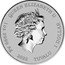 Tuvalu 1 Dollar (James Bond Black Edition) QUEEN ELIZABETH II IRB 1 OZ 9999 AG 2022 TUVALU 1 DOLLAR coin obverse