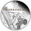 Tuvalu 1 Dollar James Bond For Your Eyes Only Anniversary 2021 ORBIS NON SUFFICIT FOR YOUR EYES ONLY coin reverse