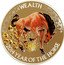 Tuvalu 1 Dollar (Lunar Good Fortune) WEALTH P 2014 YEAR OF THE HORSE coin reverse