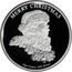 Tuvalu 1 Dollar (Merry Christmas) MERRY CHRISTMAS ONE OUNCE 999 SILVER coin reverse