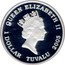 Tuvalu 1 Dollar MIG 15 2005 Proof KM# 226 QUEEN ELIZABETH II 1 DOLLAR TUVALU 2005 coin obverse