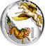 Tuvalu 1 Dollar (Pegasus and Qilin) QILIN 2014 PEGASUS coin reverse