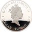 Tuvalu 1 Dollar Red-Back Spider 2011  Proof QUEEN ELIZABETH II RDM 1 DOLLAR TUVALU 2011 coin obverse