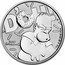 Tuvalu 1 Dollar Simpson Homer 2019 P BU DOH P MATT GROENING TM & © 2019 FOX. coin reverse