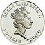Tuvalu 1 Dollar (Yellow Sponge) QUEEN ELIZABETH II 1 DOLLAR TUVALU coin obverse