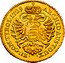 Austria 1 Ducat (Karl VI Vienna) ARCHID AUST DUX BU COM TYROL coin reverse
