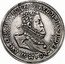 Austria 1 Thaler Rudolf II arms 1612  KM# 247.3 RVDOLPHVS II D G RO IM SE AVG GER HVN BOH REX coin obverse