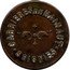 Belgium 10 Centimes Centime ND CARRIERES DU HAINAUT SOIGNIES coin reverse