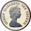 Tuvalu Ten Dollars Brigantine Rebecca 1979 Proof KM# 10a QUEEN ELIZABETH THE SECOND coin obverse