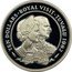 Tuvalu Ten Dollars Royal Visit Elizabeth II 1982 Proof KM# 15a TEN DOLLARS ROYAL VISIT TUVALU 1982 MO TE TUVALU ATUA coin reverse