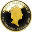 Tuvalu 100 Dollars Elizabeth II Galaxy Express 999 2007  Proof QUEEN ELIZABETH II RDM 1 OZ 9999 GOLD TUVALU 2007 coin obverse