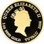 Tuvalu 100 Dollars (Elizabeth II Osamu Tezuka) QUEEN ELIZABETH II RDM 1OZ 9999 GOLD TUVALU 2006 coin obverse