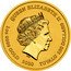 Tuvalu 100 Dollars Homer Simpson Doh 2020 P BU QUEEN ELIZABETH II IRB 1 OZ 9999 GOLD 2020 TUVALU 100 DOLLARS coin obverse