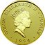 Tuvalu 100 Dollars Todos Los Santos 1994 Proof KM# 21 QUEEN ELIZABETH II TUVALU RDM 1994 coin obverse