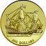 Tuvalu 100 Dollars Todos Los Santos 1994 Proof KM# 21 TODOS LOS SANTOS 100 DOLLARS coin reverse