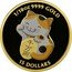 Tuvalu 15 Dollars Lucky Waving Cat 2008 KM# 153 1/10 OZ 9999 GOLD 15 DOLLARS coin reverse