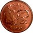 Tuvalu 2 Cents Stingray 1985 KM# 2 TUVALU 2C 1985 coin reverse