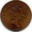 Tuvalu 2 Cents Stingray Fish 1994 KM# 30 QUEEN ELIZABETH THE SECOND RDM coin obverse