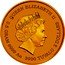 Tuvalu 2 Dollars (Elizabeth II James Bond) QUEEN ELIZABETH II IRB 0.5 GRAM 9999 AU 2020 TUVALU 2 DOLLARS coin obverse