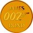 Tuvalu 2 Dollars (Elizabeth II James Bond) JAMES 007 TM BOND coin reverse